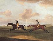 Francis Sartorius The Race For The King's Plate at Newmarket,6th May 1797,Won By 'Tottenridge' china oil painting artist